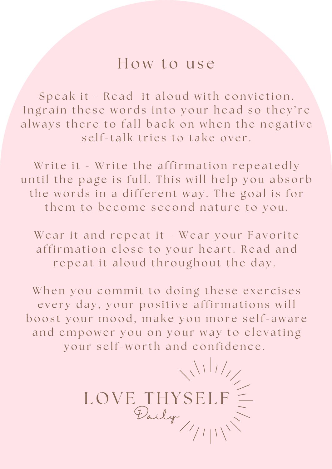Boss Bitch - Digital Deck of Affirmations to Download