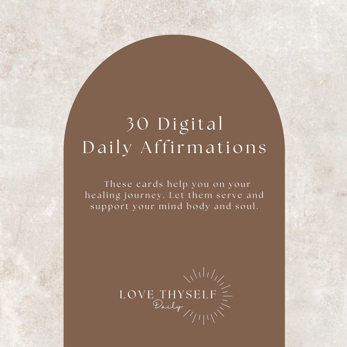 Healing Deck - Digital Deck of Affirmations to Download