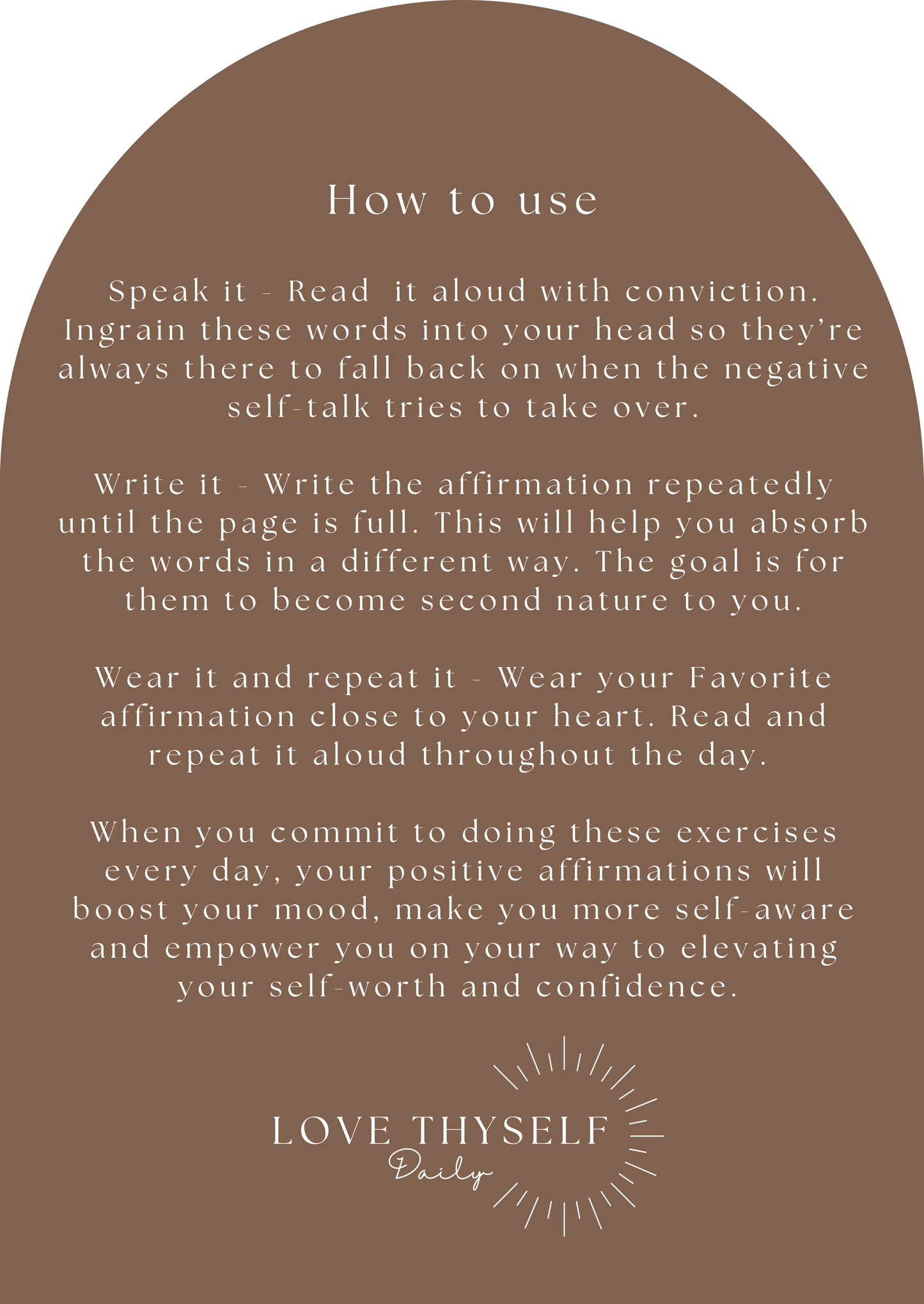 Healing Deck - Digital Deck of Affirmations to Download
