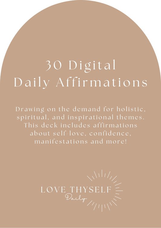 The Dreamer Deck - Digital Deck of Affirmations to Download
