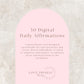 Boss Bitch - Digital Deck of Affirmations to Download