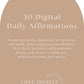The Dreamer Deck - Digital Deck of Affirmations to Download